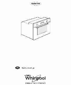 Whirlpool Double Oven AKZM 654-page_pdf